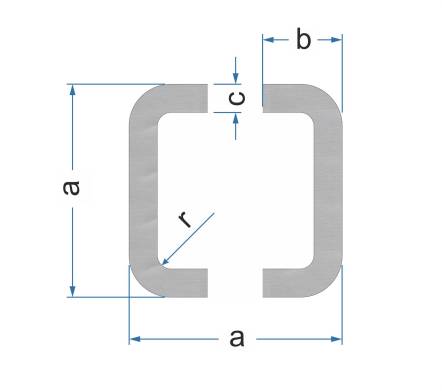 Алюминиевая шина коробчатого сечения